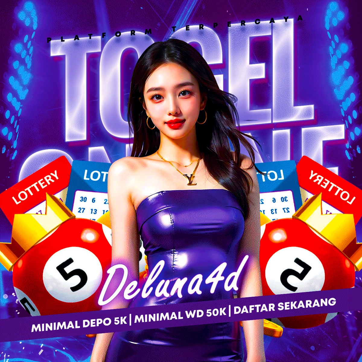 DELUNA4D - Bandar Togel Online Terpercaya Pasti Jitu